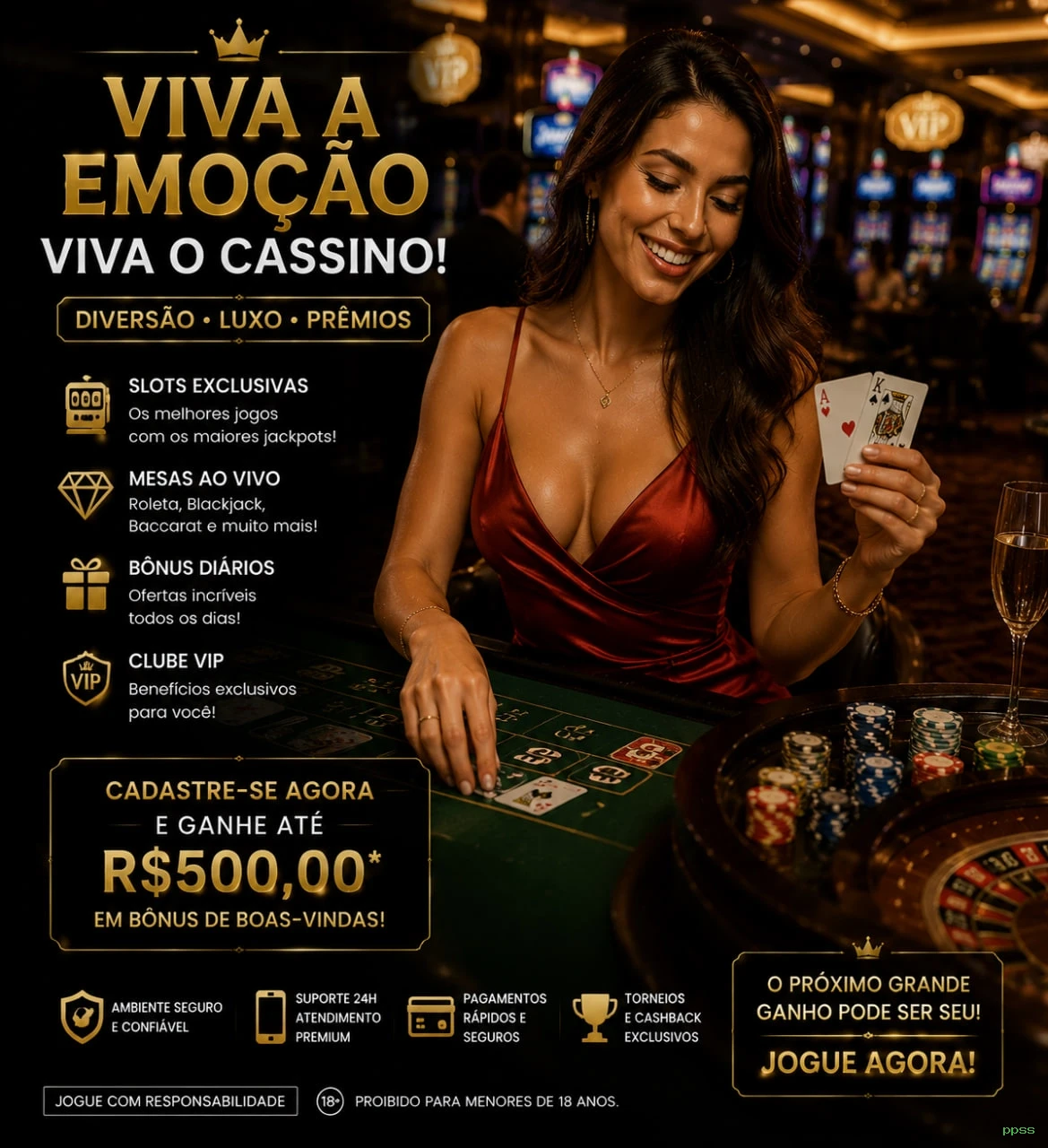 ppss - O melhor cassino online para brasileiros está pronto para você!